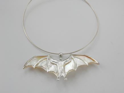 Retro Creative Upside Bat Pendant Necklace Men Women Fashion - Temu  Australia
