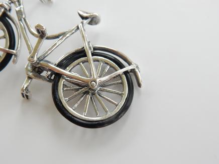 Photo of Sterling Silver Novelty Bicycle Figurine