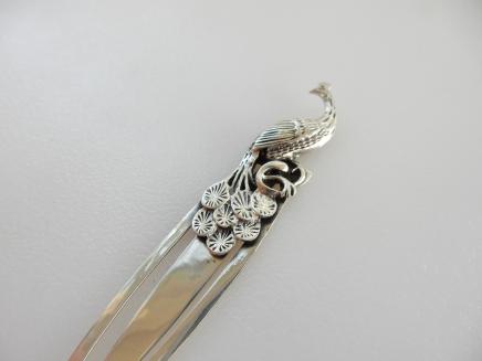 Photo of Sterling Silver Peacock Money Clip