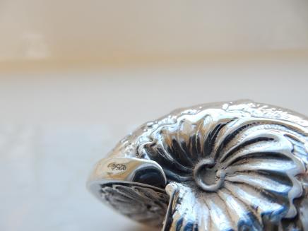 Photo of Silver-Plated Sea Shell Match Safe Vesta