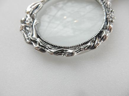 Photo of Sterling Silver Mermaid Magnifying Pendant