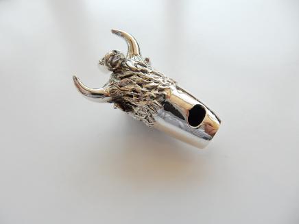 Photo of Sterling Silver Bull Whistle
