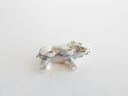 Photo of Sterling Silver Wild Boar Charm