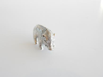 Photo of Sterling Silver Wild Boar Charm