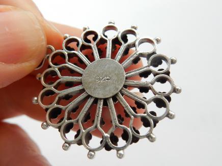 Photo of Vintage Filigree Silver Pendant