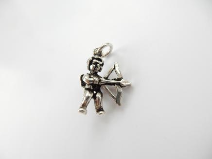 Photo of Vintage Silver Cupid Charm
