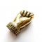 Brass Mano Figa Fist Hand Vesta Match Safe Snuff Box