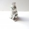 Continental Silver Emerald Cat Scent Bottle
