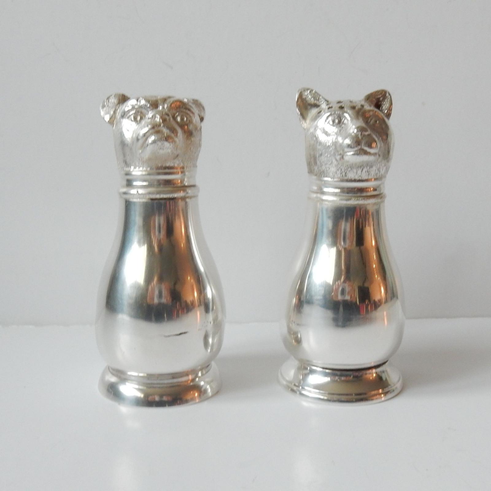 Photo of Novelty Cat & Dog Salt Pepper Shakers