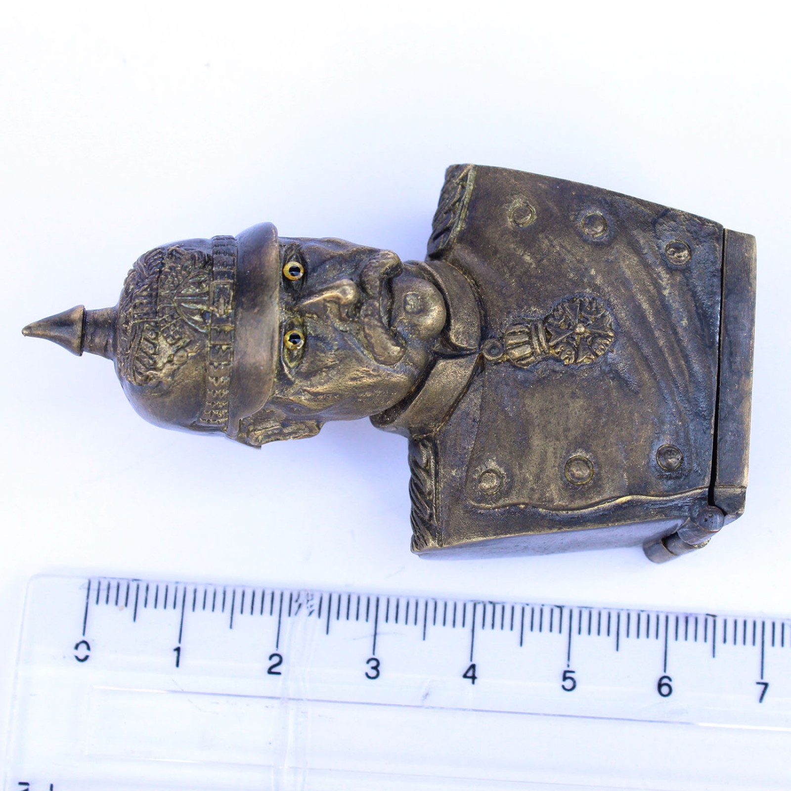 Photo of Brass First World War Ludendorff General Vesta, Match Safe WW1