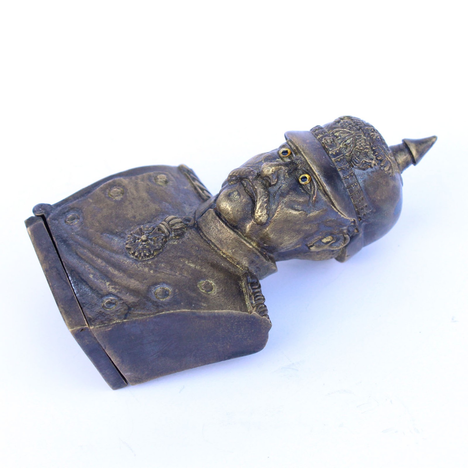 Photo of Brass First World War Ludendorff General Vesta, Match Safe WW1