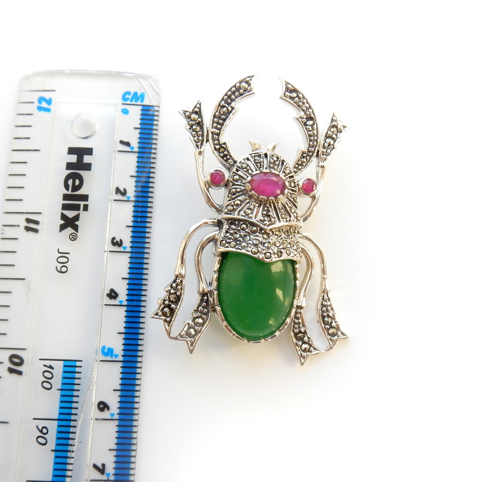 Marcasite Insect Earrings