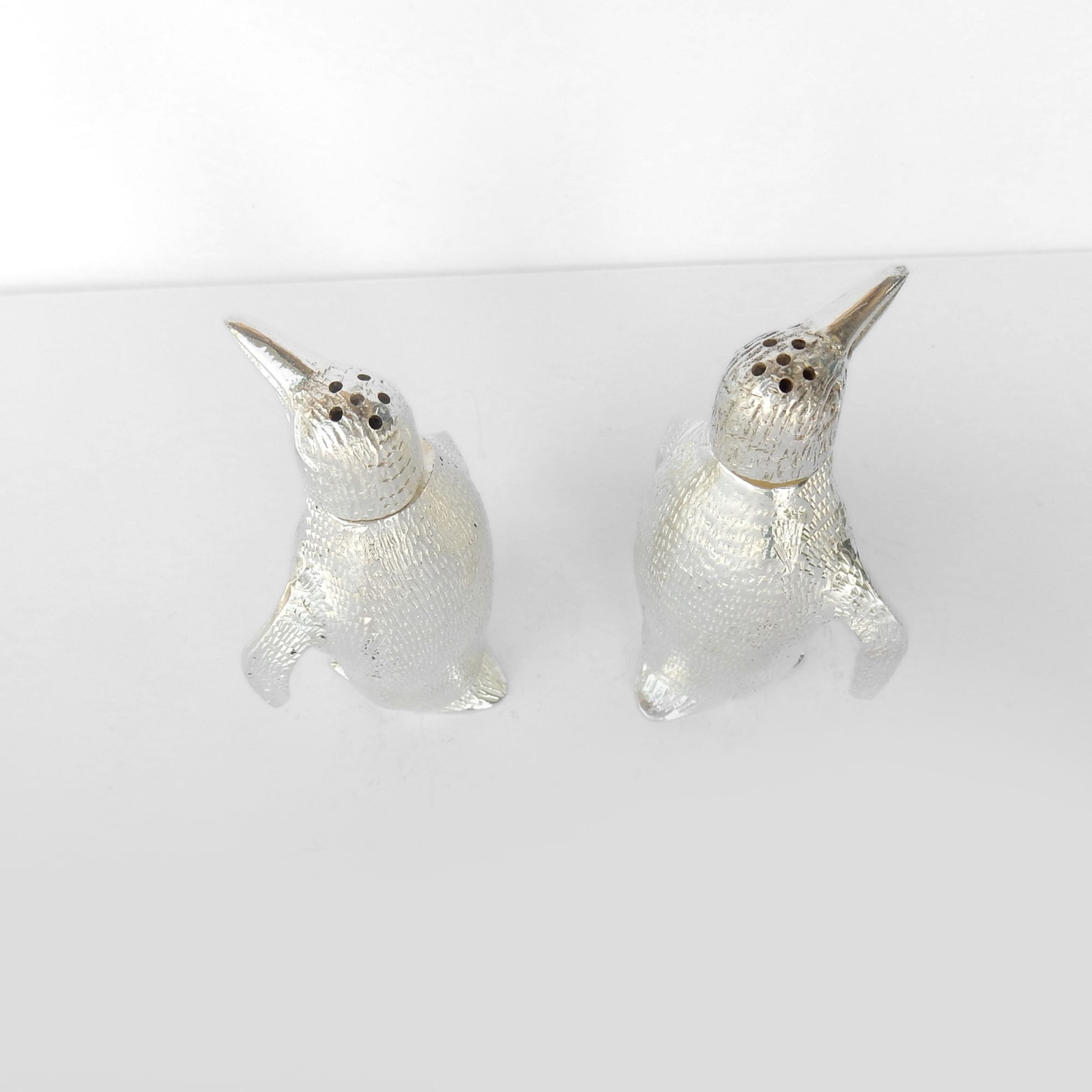 Photo of Novelty Silverplated Emperor Penguin Salt & Pepper Pot