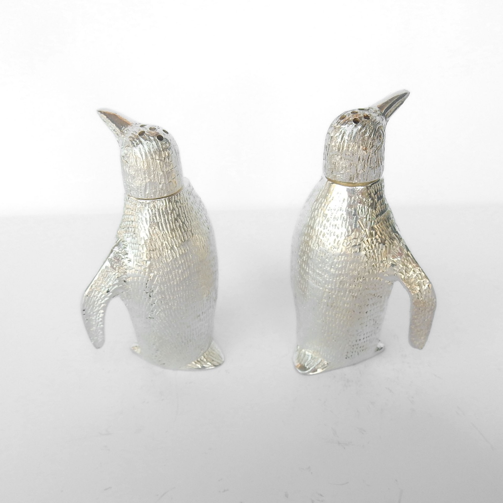 Photo of Novelty Silverplated Emperor Penguin Salt & Pepper Pot