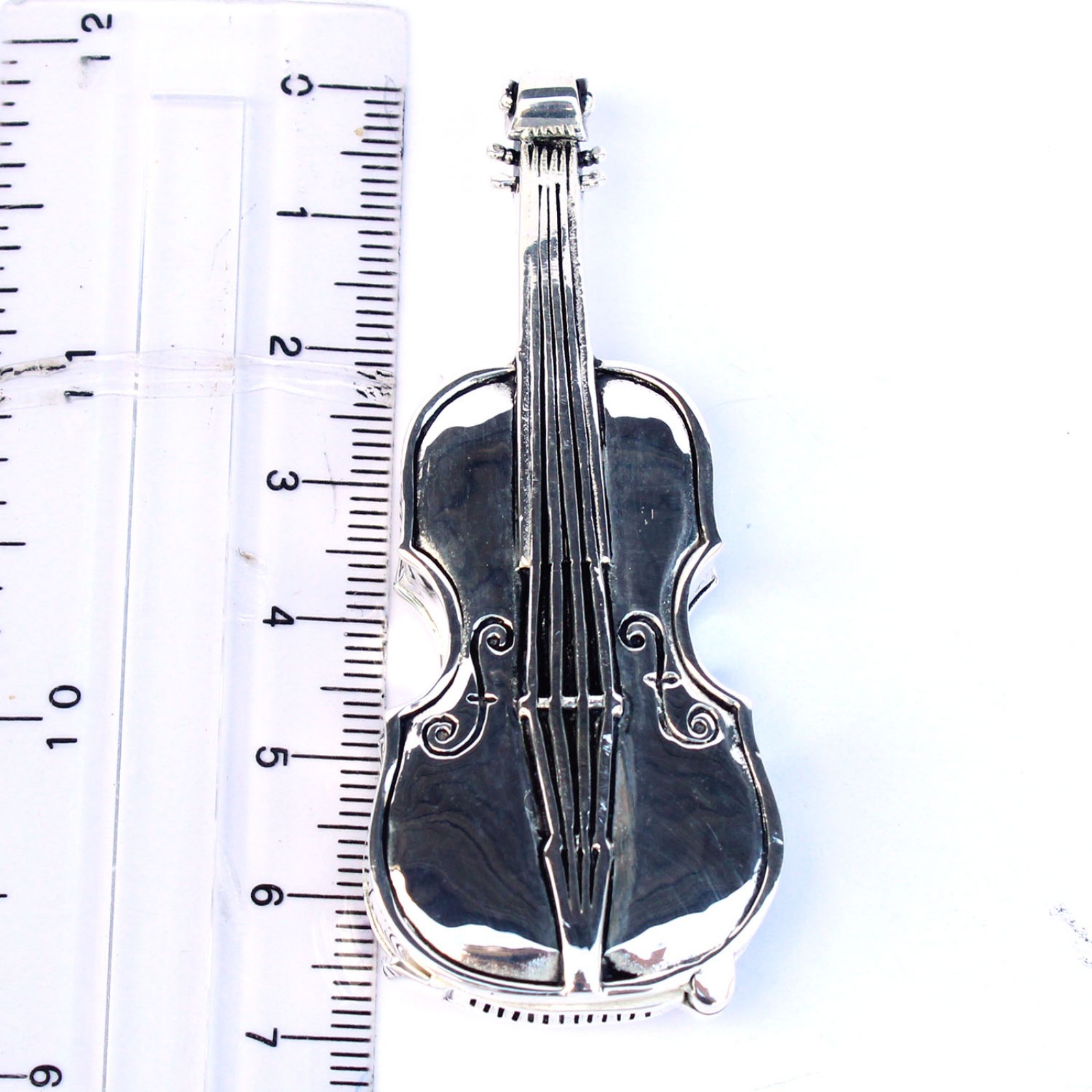 Photo of Silverplated Cello Vesta Match Safe