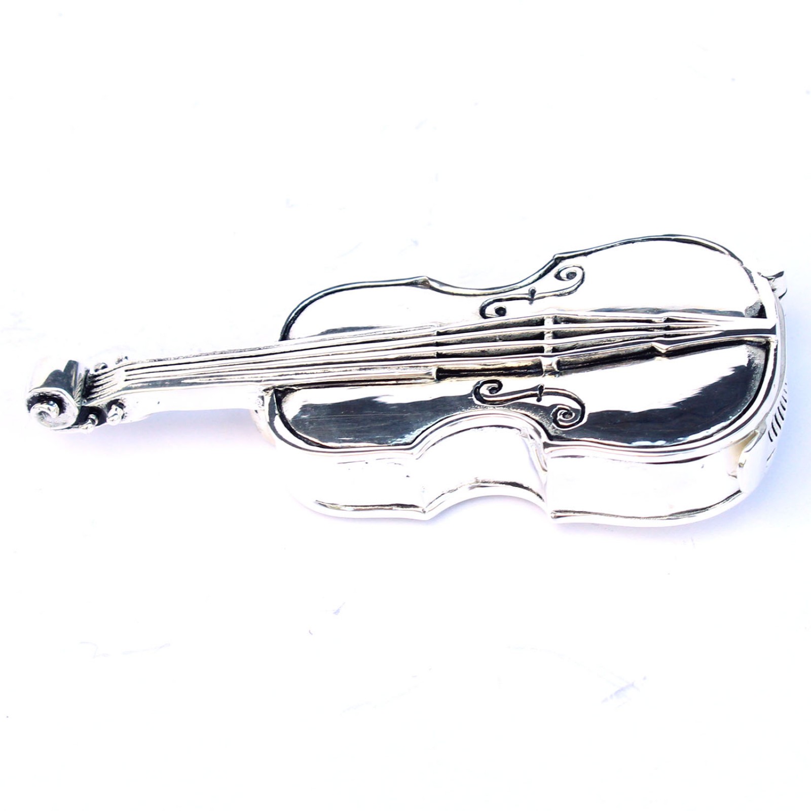 Photo of Silverplated Cello Vesta Match Safe