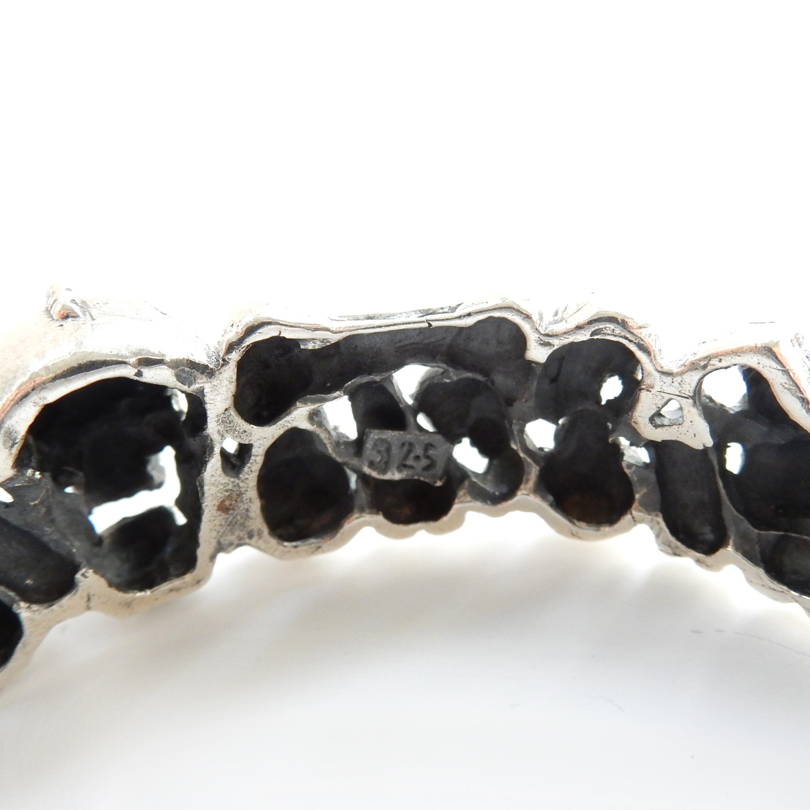 Buy Imported Fashion Punk Silver Skeleton Hand Fingers Skeleton Bracelet  Slave Ring at Amazonin