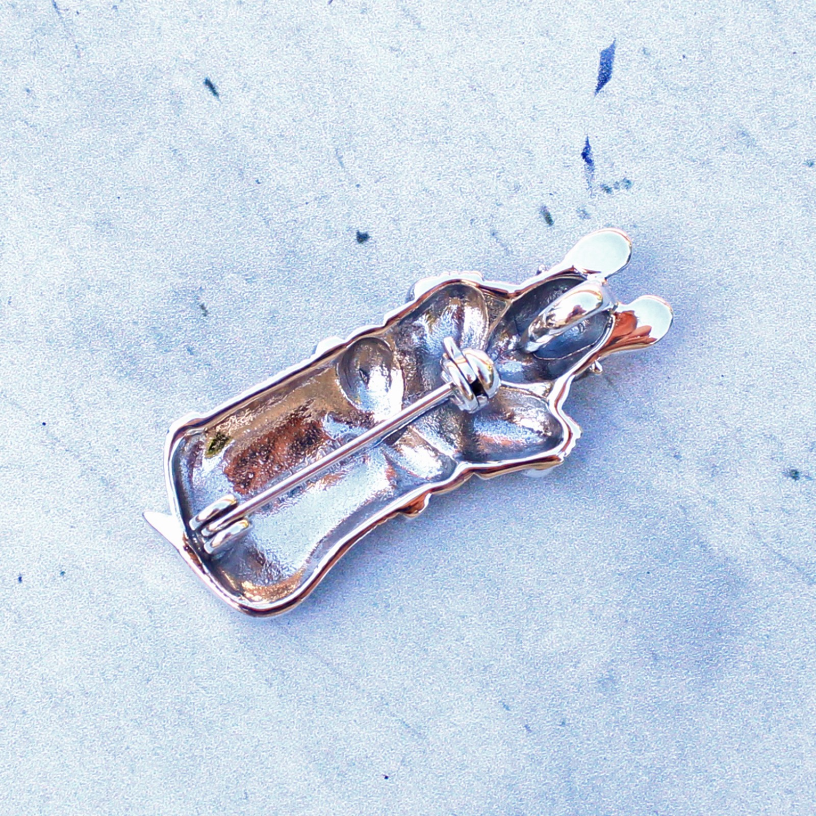 Photo of Sterling Silver Beatrix Potter The Tailor Mouse Pendant Brooch