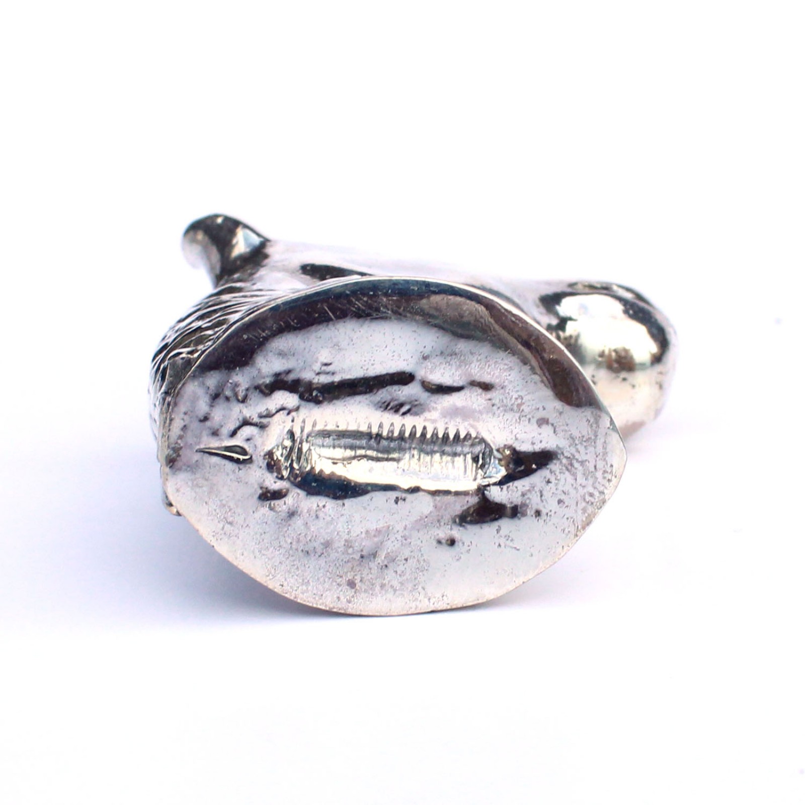 Photo of Sterling Silver Garnet Horse Vesta Match Safe Container Box