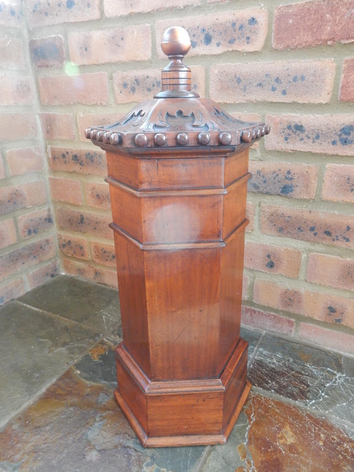 Photo of English Country House Mahogany Post Box