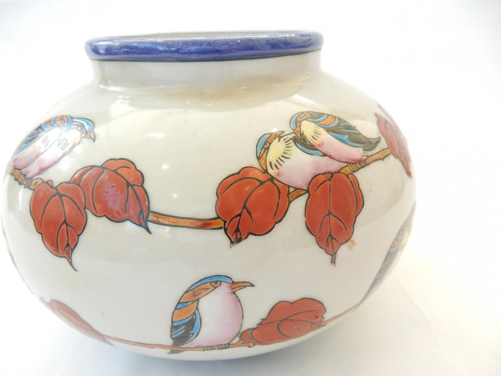 Photo of Art Deco Exotic Bird Vase