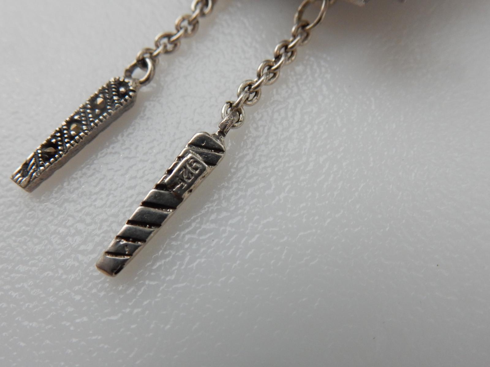 Photo of Silver Marcasite Cuckoo Clock Pendant