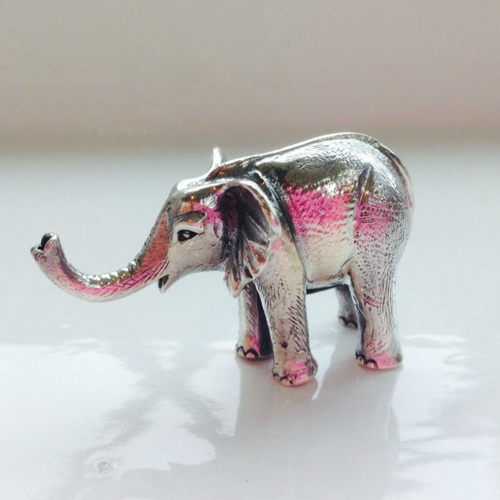 Photo of Silver Elephant Keepsake Charm